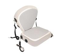 Siège de bateau gonflable réglable, siège de bateau gonflable, siège de canoë gonflable réglable, siège de bateau multifonction avec soutien dorsal, siège de dossier en nylon pour les amateurs de