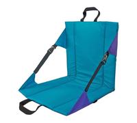 Siège de blanchisseur avec dossier - Coussin de stade portable, chaise pliante inclinable | Support rembourré réglable, base antidérapante pour le confort des spectateurs dans les arènes, les jeux