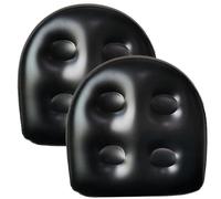 Siège de Booster à Bain à remous, 2pcs Booster Soutrable Gonflable 18.5x14.6x5.9 '' Spa et Dossier Dos Gonflable avec PVC de ventou