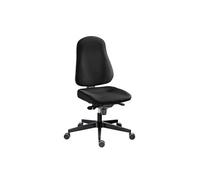Siège de bureau Bizzi adapté aux grandes tailles - noir - Nowy styl Noir