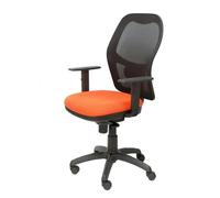 Siège De Bureau Ergonomique Avec Mécanisme Synchro, Accoudoirs Réglables Et Réglage En Hauteur Dossier En Maille Respirante En Noir Noir