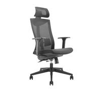 Siège de bureau ergonomique avec roulettes et support lombaire Ergo Office ER-414 siège pivotant réglable en hauteur