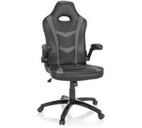Siège de bureau / Fauteuil de direction GAME SPORT B Similicuir noir hjh OFFICE Noir G