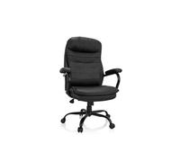 Siège de bureau / fauteuil de direction RELAX XXL B PU noir hjh OFFICE Noir G
