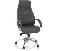 Siège de bureau / Fauteuils de direction ELEGANCE I Similicuir gris hjh OFFICE Gris G