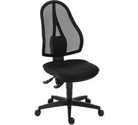 Siège de bureau Open Point dossier maille contact permanent assise noire - Topstar Noir G