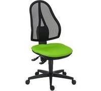 Siège de bureau Open Point dossier maille contact permanent assise verte - Topstar Vert