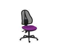Siège de bureau Open Point dossier maille contact permanent assise violet - Topstar Violet