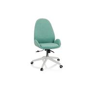 Siège de bureau / Siège pivotante AVEA I tissu aqua