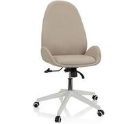 Siège de bureau / Siège pivotante AVEA I tissu beige