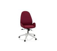 Siège de bureau / Siège pivotante AVEA I tissu bordeaux