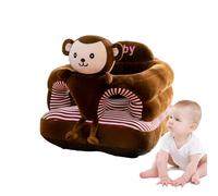 Siège de canapé pour nourrisson, coussin en peluche, chaise pour enfant en forme d'animal | Asseyez-vous Coussin de soutien Canapé d'apprentissage de la sécurité, droit