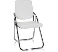 ESTO | Similicuir - Chaise pliante Blanc