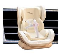 Siège De Contes De Voiture En Peluche - Chaise De Sécurité En Peluche, Accessoire De Jeu De Simulation Douce | Meubles De Véhicules Miniatures Pour Le Bureau De La Bibliothèque, Pièce D'affichage De J