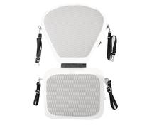 Siège de dossier de canoë : siège de canoë gonflable, siège de canoë ergonomique réglable - Siège de yack multiple avec dossier confortable siège de bateau en nylon de kayak siège de b