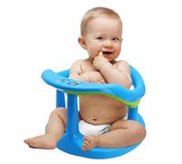 Siège de douche pour enfants - Siège de support de bain - Chaise de douche pour enfants de 6 à 18 mois adaptée à la peau pour anti-basculement antidérapant résistant à la chaleur