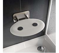 Ovo-P II-Opal siège de douche rabattable PMR pour cabine de douche (B8F0000049)