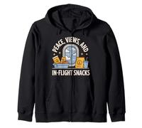 Siège de fenêtre Loyalist Avion View Voyage Sky Watcher Jet Sweat à Capuche