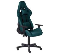Siège de Gamer Ergonomique à Rotation 360 °et Repose-Bras ajustables Vert Warrio