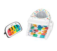 Baby Einstein, Kickin’ Tunes Siège de sol bébé 4-en-1 avec piano détachable, apprentissage musique & langage, 2 positions, dès 4 mois