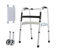 Siège de marcheur for siège amovible, déambulateur pliable, vertical, avec siège réglable en hauteur for salle de bain