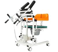 Siège de marcheur pour personnes âgées Appareil mobile multifonctionnel pour véhicule de soins aux personnes âgées avec machine de levage et de déplacement Déambulateur avec siège