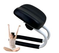 Siège de méditation, banc de prière à agenouiller à la maison - agenouillement de chaise de yoga pour prier avec coussin éponge | Housse de jambe non glissante, accessoire de méditation, chaise