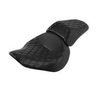 Siège de moto Siège de passager de conducteur de moto Convient pour Harley Fat Boy FLSTF 2007 - 2017 Softail Standard Night Train FXSTB 2006 - 2015 Moto Siège(B)