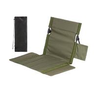 Siège De Plancher | Imperméable Portable avec Poche Latérale - Chaise De Plancher Confortable pour Camping | pour Pêche Randonnée Pique-Nique Plage Jardin Patio Porche Pelouse Adultes