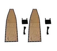 Siège de rechange en textilène pour balancelle suspendue, conçu pour une longue durée de vie et une intégration sans couture avec différents modèles de chaises (2 pièces avec poches)