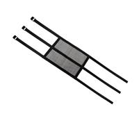 Siège de rechange pour support d'arbre 40,6 x 30,5 cm avec boucle autobloquante réglable pour arbres grimpants, sangle en polypropylène et siège de chasse en maille de polyester, coussin genoux de