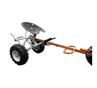 Siège de remorque, diable avec freins, tracteur, motobineuse, accessoire pour motobineuses et mini-tracteurs