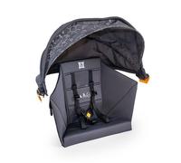 Burley Hopper Infant Seat & Sun Cover Kit Gris Garçon Black