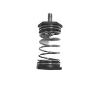 Siège de ressort de compression d'amortisseur antichoc de pompe à air avec l'écrou M6 (Size : 2.2x27x40)