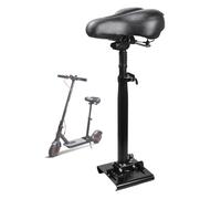 Siège de scooter électrique pour bords incurvés de 13 à 19 cm, selle rembourrée, pliable, résistant aux chocs, hauteur réglable de 55 à 68 cm, accessoire de siège de trottinette pour adulte
