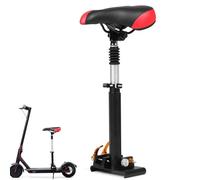 Siège de scooter pliable - Soutien amélioré du cyclisme, matériau respirant | Fixation ergonomique du scooter, confort longue distance, portable pour les fers de montage universels de Stadtre