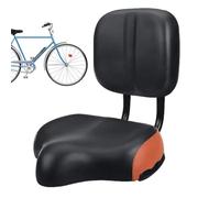 Siège de Selle de vélo surdimensionné | Siège de Selle de Tricycle de vélo avec Support Dorsal,Selle de Tricycle surdimensionnée, Coussin de Confortable Universel pour de Route