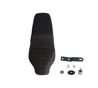 Siège de Selle Moto Coussin De Selle De Moto pour Softail FLSB Sport Glide FXLR Low Rider, Selle Biplace Large pour Conducteur Et Passager.