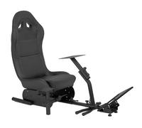 Siège de simulation de course Urban Factory Gamee avec support pour volant et pour pédalier Noir