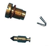 Siège de soupape d'aiguille de carburateur de rechange pour tracteurs Ford - Convient pour 2N 8N 600-860 - Orifice de 0,080 pouce - Numéro de pièce : C3NN9564A 70244912