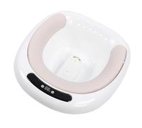 Siège de Spa de Baignoire de Salle de Bain électrique, Coussin PU et Trou de Vidange, Nettoyage Tactile, capacité de 1500 Ml, Affichage de Température en Temps Réel