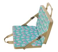 Siège de stade pliable | Chaise avec coussin pour camping | Siège de stade portable | Sièges d'eau de Javel avec dossier, siège pliable pour extérieur pour blanchisseurs, chaise rembourrée en Pa