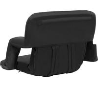 Siège de stade SucceBuy avec dossier, large siège de tribune, siège de stade pliable avec coussin rembourré, chaises longues portables avec sac à crochet et porte-boisson, idéal pour les événements sp