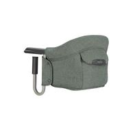 Inglesina Fast, Siège de Table Pliable, Vert Foncé (Pine Green), Facile à Transporter, Lavable, Installation Sécurisée, Jusqu'à 15 kg, 35 x 27 x 42 cm