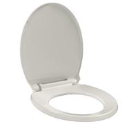 Siège de Toilette à Fermeture en Douceur Bleu Ovale Abattant WC Lunette vidaXL