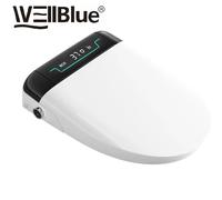 Siège de toilette bidet électrique avec couvercle à ouverture et fermeture automatiques, siège chauffant, lavage féminin arrière, eau chaude, séchage à l'air, auto-nettoyant L9-V