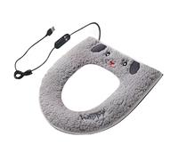 Siège De Toilette Chauffant - 5 Niveaux De Température Alimentation USB - Réchauffeur De Sièges De WC Chauffants Pour Salle De Bain - Maison Hôtel Appartement Camping-Car Restaurant Saison Hiver Clima