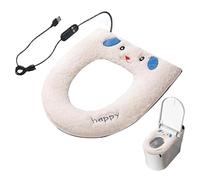 Siège de Toilette Chauffant,Avec Réglage De Température Minuterie Et Lavable | Réchauffeur De Sièges De WC Chauffants Pour Salle De Bain | Pour Maison Hôtel Appartement Dortoir Ferme Camping-Car