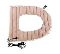 Siège de toilette chauffant - Housse de siège de toilette chauffante, coussin doux lavable pour toilettes à domicile, coussin chauffant pour toilettes à domicile, coussin chauffant pour toilettes