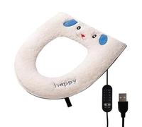 Siège De Toilette Chauffant - Lavable Alimenté Par USB Chauffant Doux,Housse de Siège de Toilettes Intelligente - Maison Hôtel Appartement Camping-Car Restaurant Saison Hiver Climat Froid